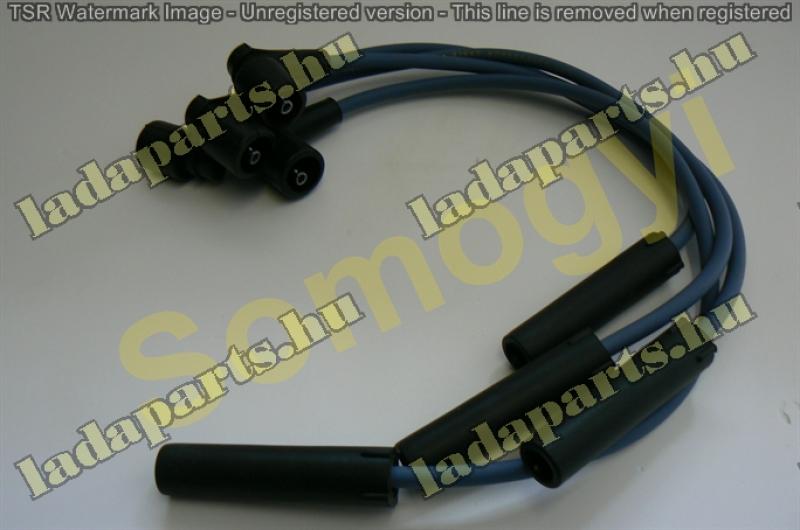 gyújtáselosztó kábel garnitúra szilikonos /TESLA/