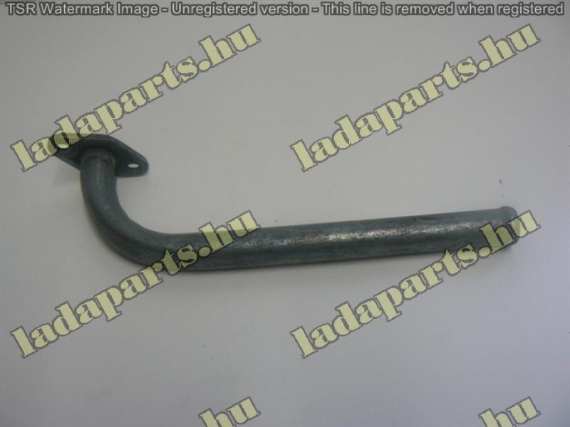 Fém vízcső a radiátoron hosszú