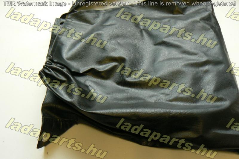 pótkerék műbőr takaró fekete orosz