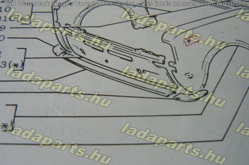 homlokfal köténylemez NACSALO