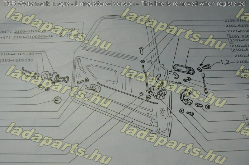 Lada    Ajtó bal első eredeti gyári