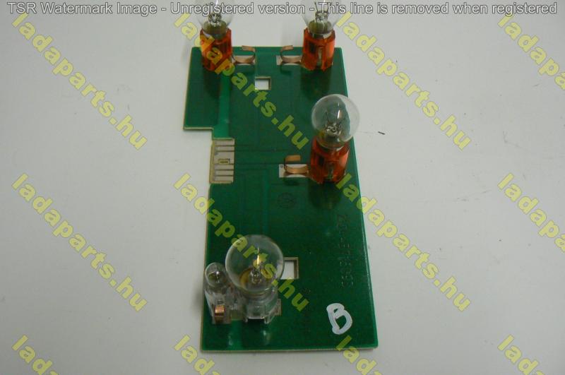 hátsó lámpa panel bal