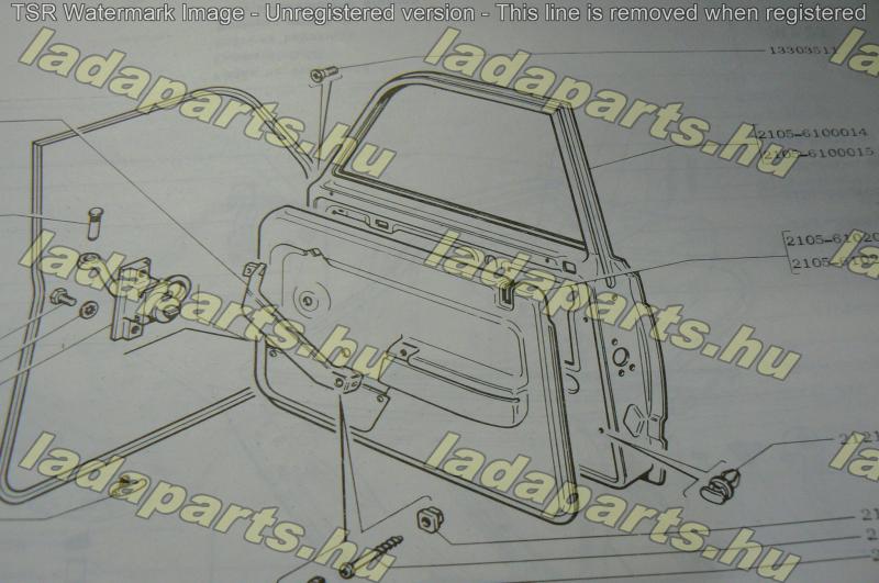 Lada   Ajtó bal első