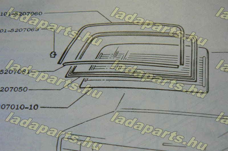 szélvédő hátsó fűtőszálas