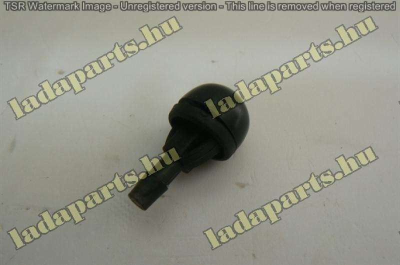 Ablakmosó fúvóka 2 lukas, műanyag anyás lapos fejű, Niva, Szamara