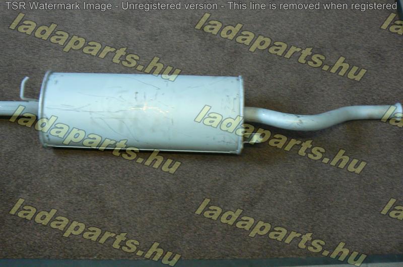 kipufogódob hátsó