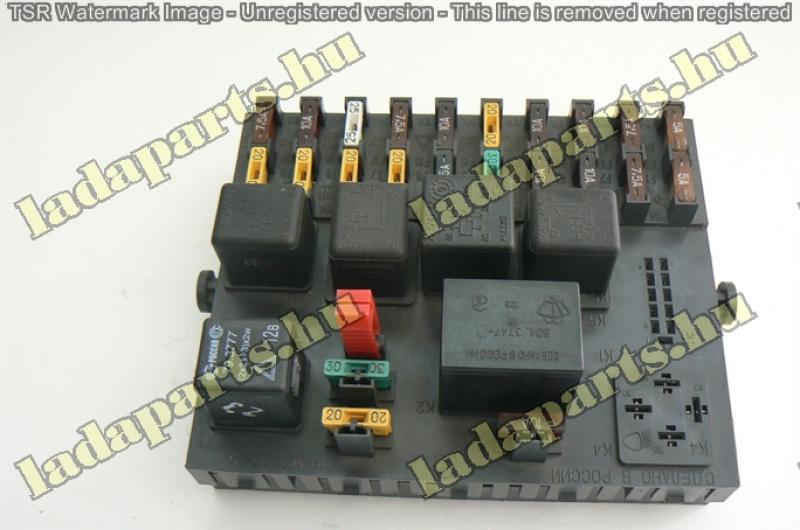 Lada   Biztosítéktábla komplett