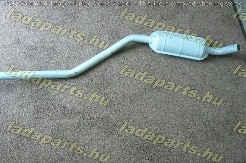 kipufogódob középső