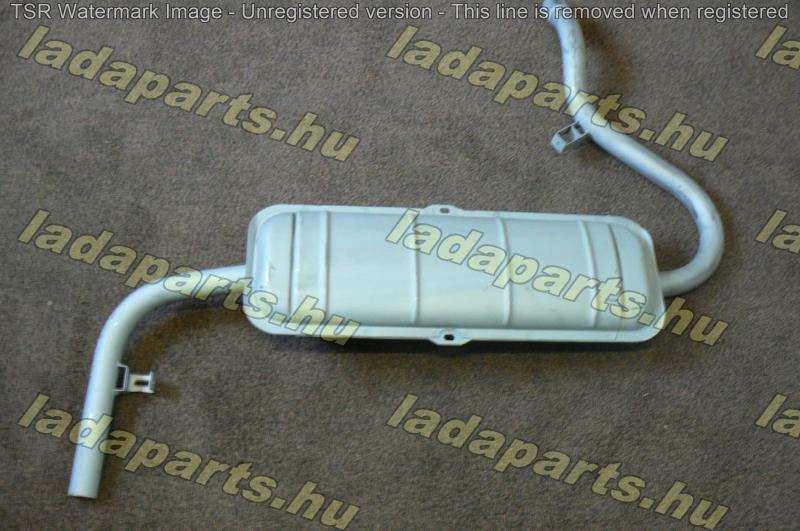 kipufogódob hátsó