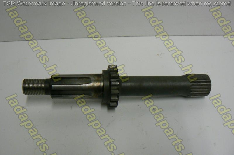 terepváltó tengely /első kihajtás/