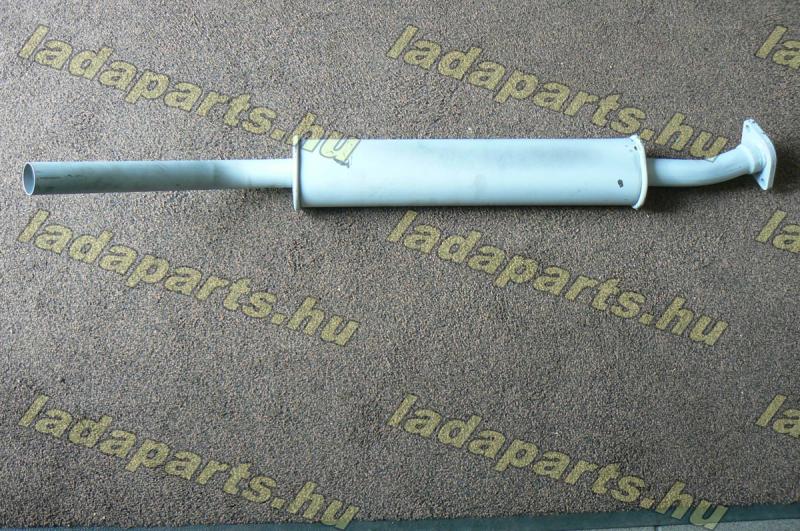 kipufogódob középső