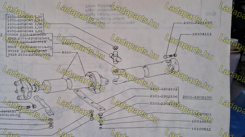 kardántengely /gyári /