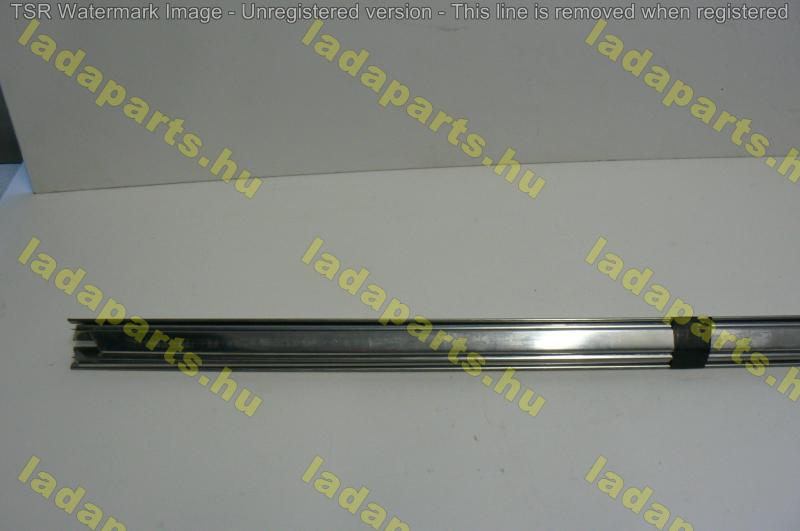 Lada ajtóüveg vízlehúzó króm díszléc garnitúra