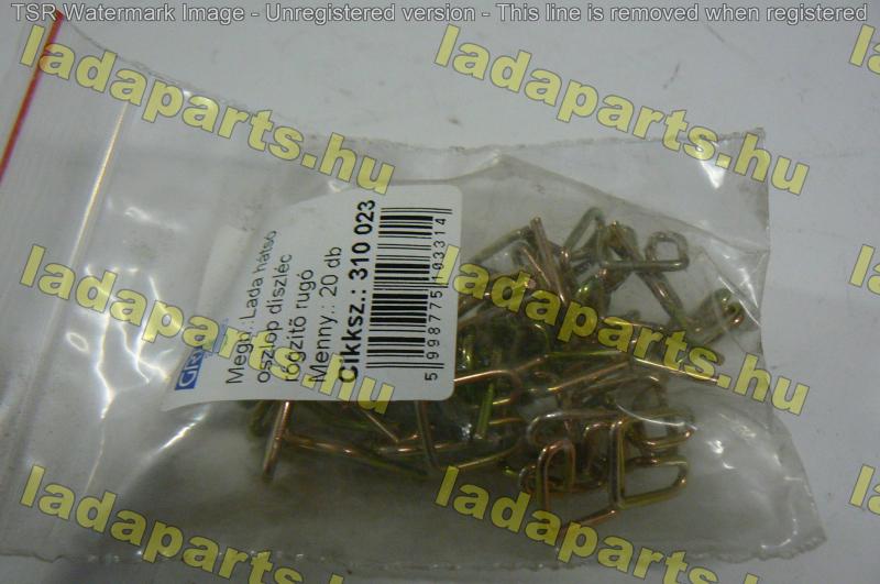 Lada hátsó oszlop díszléc rögzítő rugó /db