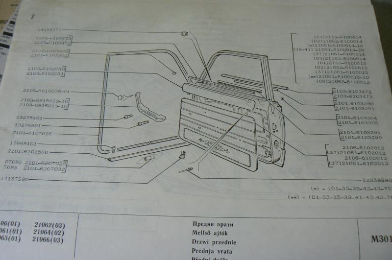 Lada   Ajtó jobb első eredeti gyári