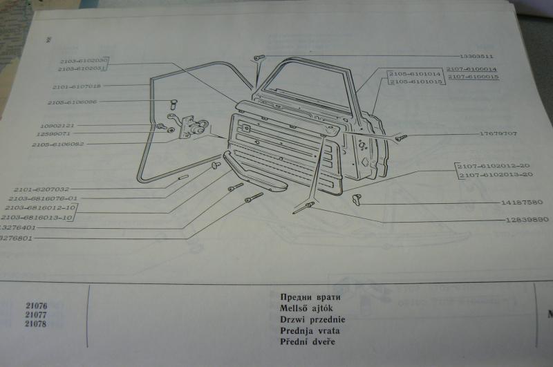 Lada   Ajtó jobb első