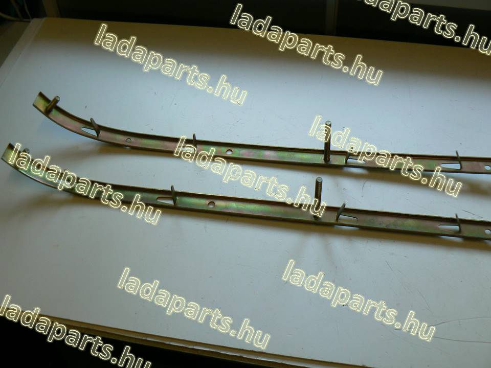 lökhárító gumisín tartólemez pár