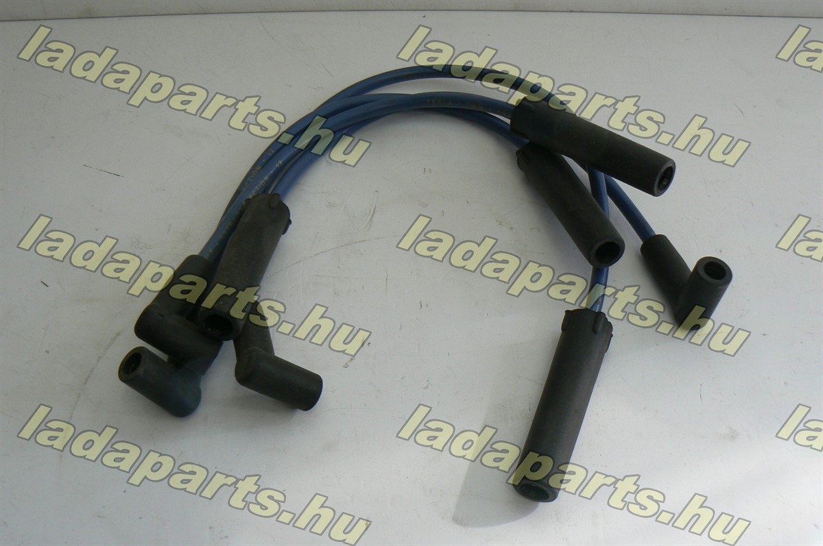 21214 gyújtáselosztó kábel garnitúra központi injektrosohoz  szilikonos TESLA