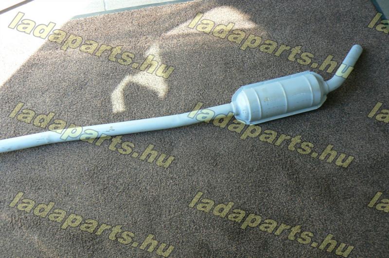 kipufogódob középső