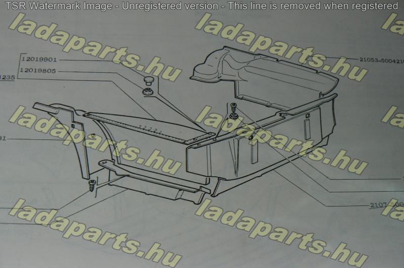 Csomagtér borítás garnitúra