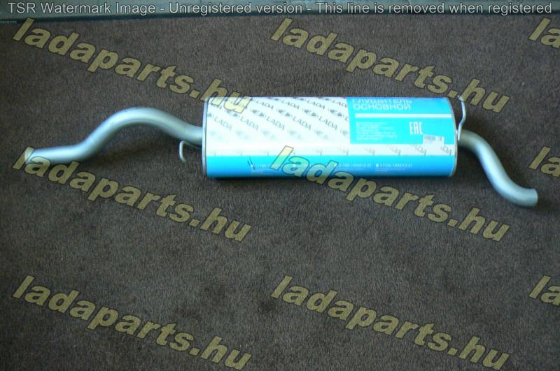 kipufogódob hátsó gyári