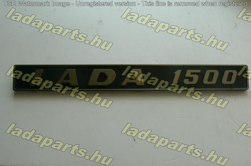 hátfal felirat / Lada 1500/