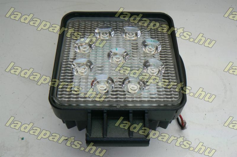 Ködfényszóró /munkalámpa/ fehér 9 LEDes 110x110