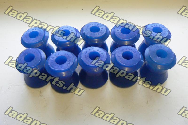 Hátsó stabilizátorrúd gumipersely/KÉK poliuretán szilent garnitúra (10db azonos méretű)