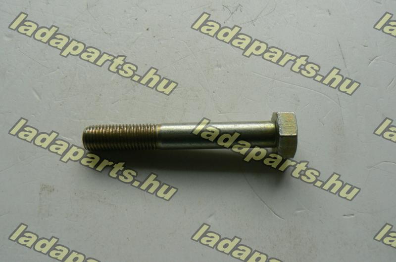 Csavar M10x1.25x50 gyári első lengéscsillapító alsóhoz, olajszűrőház rögzítő, vesetál