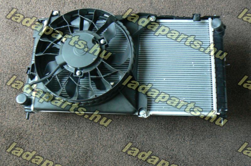 Vízhűtő komplett + klimahűtő hűtő motorral /granta/