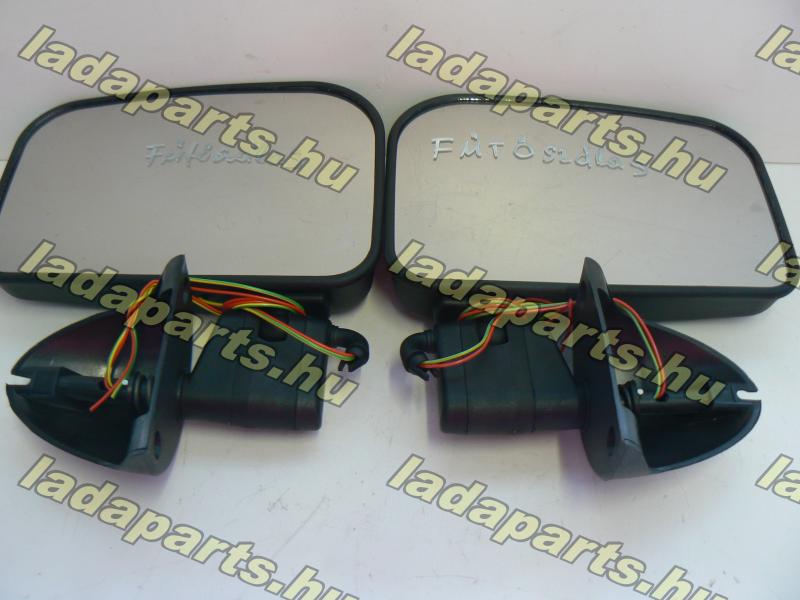 Niva Visszapillantó tükör fűthető, fehér irányjelzős  párban